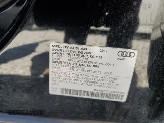 2017 Audi Q3 Premium with VIN WA1BCCFS0HR016565, listed as a Copart auction lot 51811605 with 70,723 mi miles and Salvage Title. Bid and sale history available at carsss.com. Image 14.