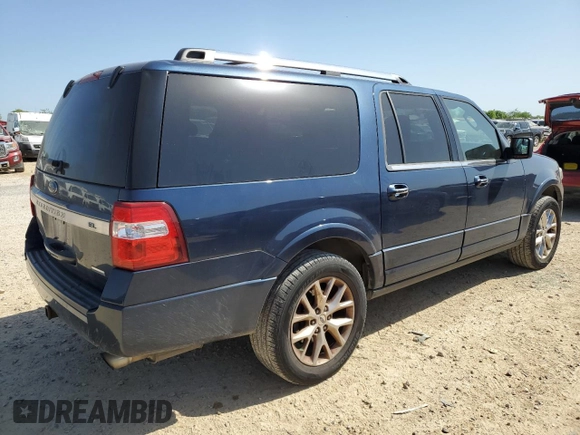 2016 Ford Expedition Max Limited с VIN 1FMJK1KT9GEF52052, выставлен на аукционе Copart как лот 51855115 с пробегом 130 521 миль миль и Чистый • Clean title. История ставок и продаж доступна на DreamBid. Изображение 3.