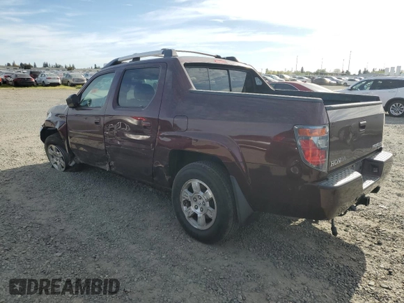 2008 Honda Ridgeline RTL with VIN 2HJYK16598H524756, listed as a Copart auction lot 52727235 with Not provided miles and Salvage title. Bid and sale history available at DreamBid. Image 2.