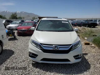 2019 Honda Odyssey EX-L z VIN 5FNRL6H71KB061252, wystawiony jako Copart lot #56358015 z przebiegiem 75 556 mil mil oraz Szkoda całkowita • Salvage title. Historia ofert i sprzedaży dostępna na DreamBid. Obrazek 5.