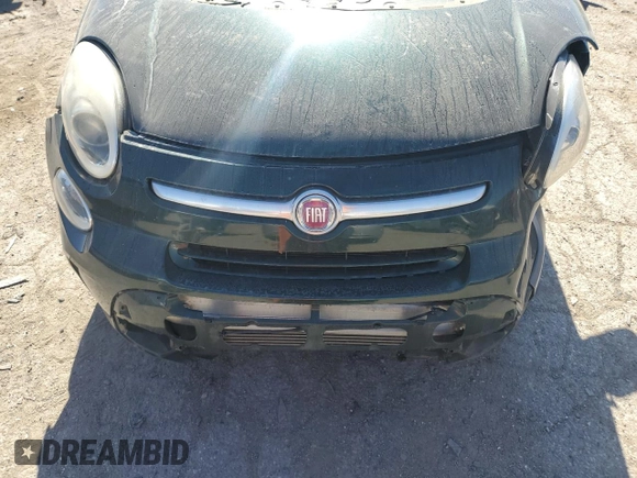 2014 FIAT 500L Trekking with VIN ZFBCFADH8EZ008838, listed as a Copart auction lot 76446664 with 92,949 mi miles and Salvage Title. Bid and sale history available at carsss.com. Image 13.