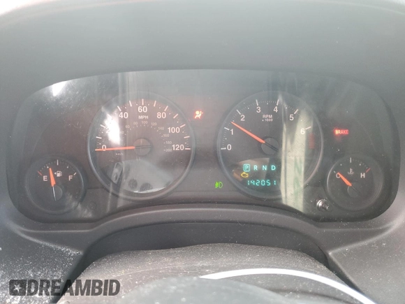 2011 Jeep Compass Latitude with VIN 1J4NT1FA8BD224478, listed as a Copart auction lot 45090345 with 142,051 mi miles and Salvage Title. Bid and sale history available at carsss.com. Image 9.