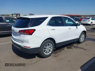 2022 Chevrolet Equinox LT z VIN 3GNAXKEV9NL195100, wystawiony jako IAAI lot #42303867 z przebiegiem 56 963 mil mil oraz . Historia ofert i sprzedaży dostępna na DreamBid. Obrazek 4.