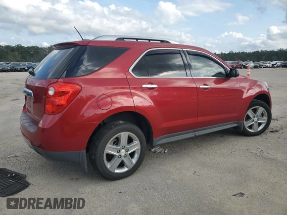 2015 Chevrolet Equinox LTZ with VIN 2GNALDEK8F6398790, listed as a Copart auction lot 51361265 with 201,009 mi miles and Clean Title. Bid and sale history available at carsss.com. Image 3.
