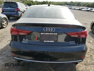 2017 Audi A3 Sedan Premium with VIN WAUB8GFF6H1007155, listed as a Copart auction lot 68872083 with 106,095 mi miles. Bid and sale history available at carsss.com. Image 6.
