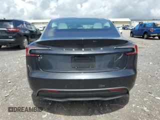 2025 Tesla Model 3 Long Range с VIN 5YJ3E1EA5SF996941, выставлен на аукционе Copart как лот 60059355 с пробегом 1 015 миль миль и Списание • Salvage title. История ставок и продаж доступна на DreamBid. Изображение 6.