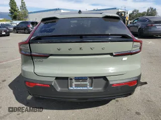 2024 Volvo C40 Recharge Pure Electric Plus with VIN YV4ER3GLXR2106788, listed as a Copart auction lot 78535104 with 0 mi miles and Salvage Title. Bid and sale history available at carsss.com. Image 6.