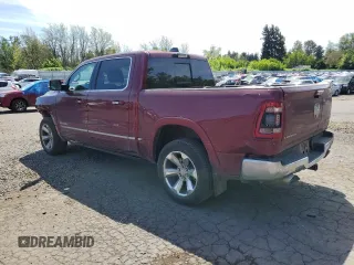 2022 Ram 1500 Limited with VIN 1C6SRFHM8NN192388, listed as a Copart auction lot 55816105 with 22,971 mi miles and Salvage title. Bid and sale history available at DreamBid. Image 2.