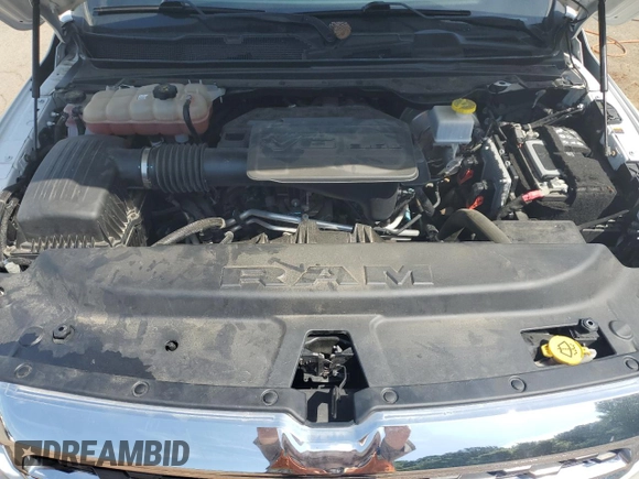 2022 Ram 1500 Big Horn with VIN 1C6RREBG1NN273017, listed as a Copart auction lot 61803835 with 77,450 mi miles and Salvage title. Bid and sale history available at DreamBid. Image 11.