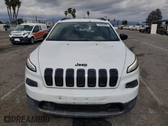 2016 Jeep Cherokee Sport with VIN 1C4PJLAB9GW312211, listed as a Copart auction lot 54890495 with 113,192 mi miles and Salvage Title. Bid and sale history available at carsss.com. Image 5.