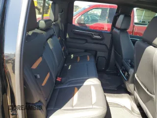 2023 GMC Sierra 1500 AT4 with VIN 1GTUUEE86PZ149679, listed as a Copart auction lot 53154385 with 36,826 mi miles and Salvage title. Bid and sale history available at DreamBid. Image 10.