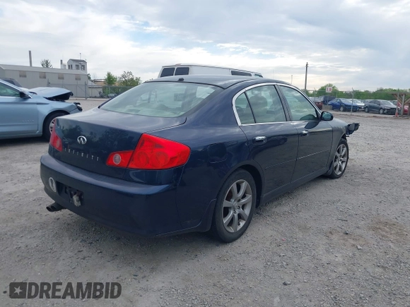 2006 Infiniti G35 with VIN JNKCV51F86M617631, listed as a IAAI auction lot 42204725 with Not Provided miles and . Bid and sale history available at DreamBid. Image 4.