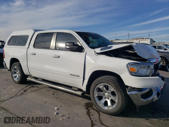 2022 Ram 1500 Lone Star with VIN 1C6SRFFT6NN375878, listed as a Copart auction lot 88467425 with 72,920 mi miles and Salvage title. Bid and sale history available at DreamBid. Image 4.