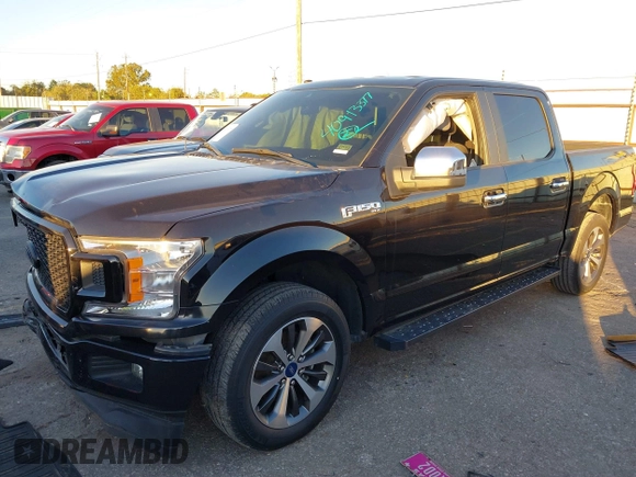 2019 Ford F-150 XL with VIN 1FTEW1CP7KKE76031, listed as a IAAI auction lot 40913377 with 56,578 mi miles and . Bid and sale history available at carsss.com. Image 2.