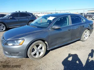 2012 Volkswagen Passat SE with VIN 1VWBP7A31CC008775, listed as a IAAI auction lot 41353437 with 118,815 mi miles. Bid and sale history available at carsss.com. Image 17.