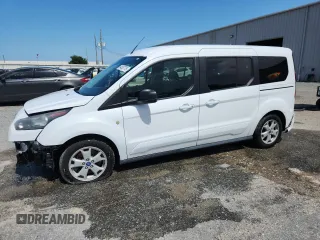 2015 Ford Transit Connect XLT z VIN NM0GE9F7XF1201008, wystawiony jako Copart lot #64605775 z przebiegiem 161 212 mil mil oraz Szkoda całkowita • Salvage title. Historia ofert i sprzedaży dostępna na DreamBid. Obrazek 1.