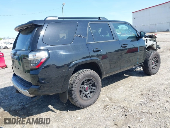 2024 Toyota 4Runner TRD Off Road with VIN JTERU5JR5R6263743, listed as a IAAI auction lot 41924894 with 13,124 mi miles and . Bid and sale history available at DreamBid. Image 4.