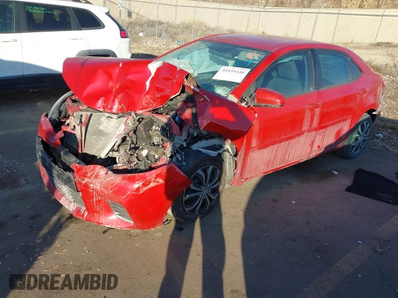 2016 Toyota Corolla L with VIN 2T1BURHE3GC657229, listed as a IAAI auction lot 41435440 with 139,582 mi miles and . Bid and sale history available at DreamBid. Image 2.