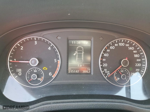 2012 Volkswagen Passat TDI SEL Premium with VIN 1VWCN7A33CC010716, listed as a Copart auction lot 49254575 with 215,147 mi miles and Clean Title. Bid and sale history available at carsss.com. Image 9.