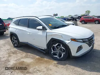 2022 Hyundai Tucson SEL with VIN 5NMJF3AE4NH108109, listed as a IAAI auction lot 42046630 with 24,459 mi miles and . Bid and sale history available at DreamBid. Image 6.