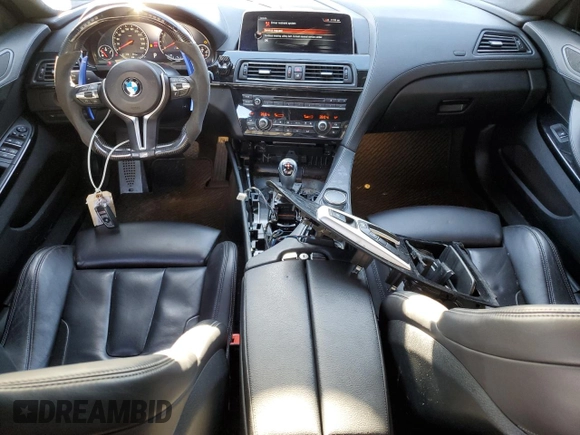 2017 BMW M6 with VIN WBS6E9C56HG437410, listed as a Copart auction lot 80217694 with 68,335 mi miles and Salvage title. Bid and sale history available at DreamBid. Image 8.