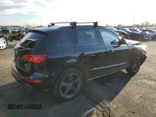 2014 Audi Q5 Premium Plus with VIN WA1DGAFPXEA109584, listed as a Copart auction lot 53900065 with 123,235 mi miles and Salvage title. Bid and sale history available at DreamBid. Image 3.