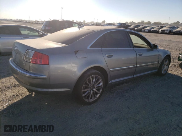 2006 Audi A8 4.2L z VIN WAULL44E06N015916, wystawiony jako Copart lot #73160184 z przebiegiem Nie podano mil oraz Czysty tytuł • Clean title. Historia ofert i sprzedaży dostępna na DreamBid. Obrazek 3.
