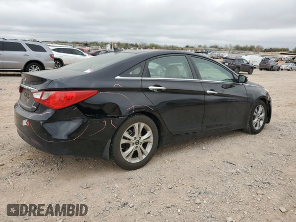 2012 Hyundai Sonata Limited with VIN 5NPEC4AC8CH437152, listed as a Copart auction lot 51001895 with 120,322 mi miles and Salvage Title. Bid and sale history available at carsss.com. Image 3.