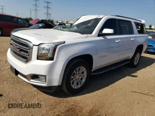 2018 GMC Yukon XL SLT with VIN 1GKS1GKC1JR321066, listed as a Copart auction lot 66789274 with 101,889 mi miles and Salvage Title. Bid and sale history available at carsss.com. Image 1.