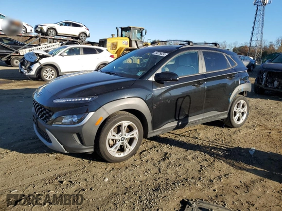 2022 Hyundai Kona SEL with VIN KM8K3CAB9NU908072, listed as a Copart auction lot 79875824 with 41,977 mi miles and Salvage Title. Bid and sale history available at carsss.com. Image 1.