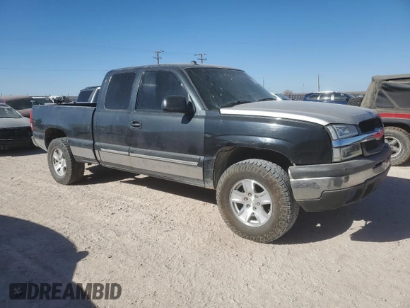 2003 Chevrolet Silverado 1500 with VIN 2GCEK19TX31105169, listed as a Copart auction lot 85655784 with 137,671 mi miles and Salvage Title. Bid and sale history available at carsss.com. Image 4.