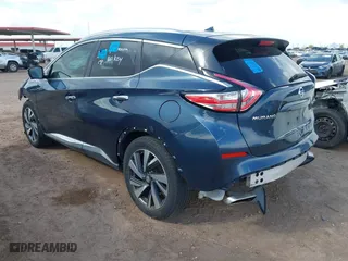 2015 Nissan Murano Platinum with VIN 5N1AZ2MH0FN230862, listed as a IAAI auction lot 41960661 with 136,724 mi miles. Bid and sale history available at carsss.com. Image 3.
