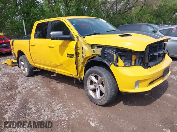 2016 Ram 1500 Sport z VIN 1C6RR7MT5GS322634, wystawiony jako IAAI lot #42152813 z przebiegiem 77 266 mil mil oraz . Historia ofert i sprzedaży dostępna na DreamBid. Obrazek 1.