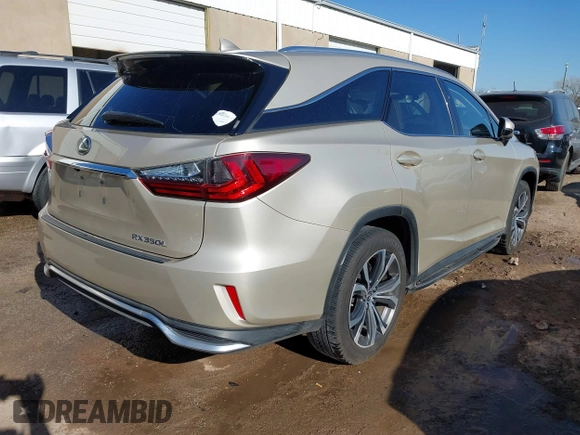 2018 Lexus RX with VIN JTJGZKCA2J2000394, listed as a IAAI auction lot 41400234 with 7,940 mi miles. Bid and sale history available at carsss.com. Image 4.