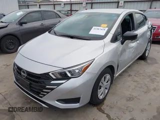 2024 Nissan Versa S with VIN 3N1CN8DV0RL884947, listed as a IAAI auction lot 41587418 with 33,466 mi miles. Bid and sale history available at carsss.com. Image 19.