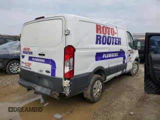 2016 Ford Transit Cargo z VIN 1FTYR1ZM9GKB36887, wystawiony jako Copart lot #52280045 z przebiegiem 179 899 mil mil oraz Czysty tytuł • Clean title. Historia ofert i sprzedaży dostępna na DreamBid. Obrazek 3.