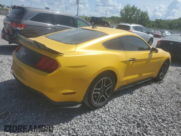 2021 Ford Mustang GT with VIN 1FA6P8CF5M5149541, listed as a Copart auction lot 59918805 with 18,218 mi miles and Clean title. Bid and sale history available at DreamBid. Image 3.