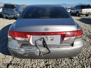 2007 Hyundai Azera SE with VIN KMHFC46F37A173080, listed as a Copart auction lot 77492564 with 185,542 mi miles and Salvage Title. Bid and sale history available at carsss.com. Image 6.