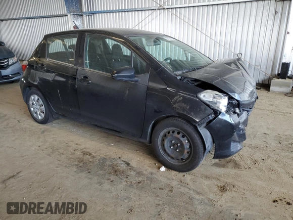2014 Toyota Yaris L with VIN VNKKTUD38EA007833, listed as a Copart auction lot 51120185 with 185,942 mi miles and Salvage Title. Bid and sale history available at carsss.com. Image 4.