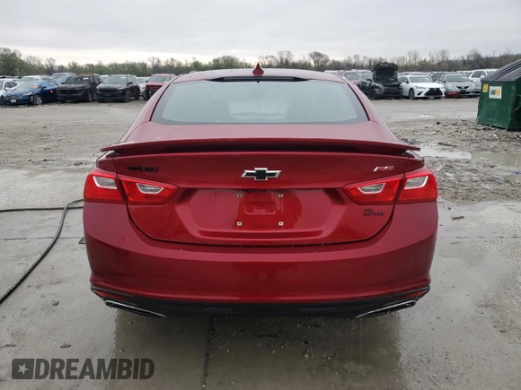 2020 Chevrolet Malibu RS with VIN 1G1ZG5ST7LF045714, listed as a Copart auction lot 51187895 with 134,180 mi miles and Clean Title. Bid and sale history available at DreamBid. Image 6.