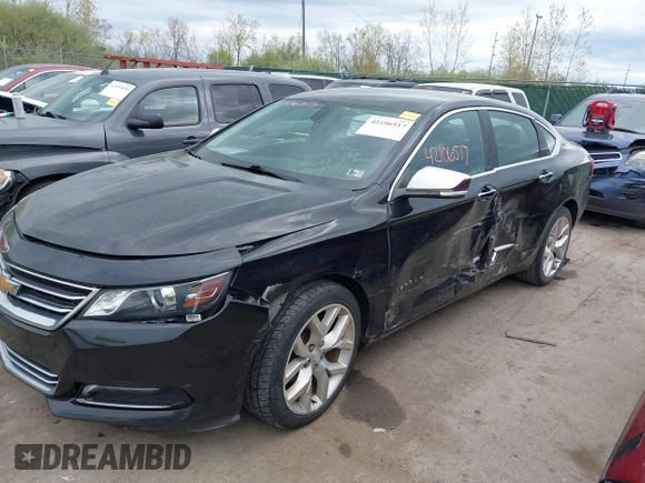 2019 Chevrolet Impala Premier with VIN 1G1105S36KU105588, listed as a IAAI auction lot 42106517 with 108,943 mi miles and . Bid and sale history available at DreamBid. Image 2.