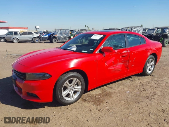2022 Dodge Charger SXT with VIN 2C3CDXBG8NH208316, listed as a IAAI auction lot 42099897 with 47,596 mi miles and . Bid and sale history available at carsss.com. Image 17.