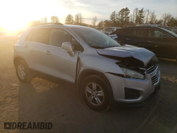 2016 Chevrolet Trax LT with VIN 3GNCJLSB4GL182221, listed as a Copart auction lot 80256694 with 147,789 mi miles and Salvage Title. Bid and sale history available at DreamBid. Image 4.