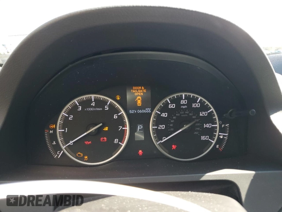2018 Acura RDX with VIN 5J8TB4H38JL021712, listed as a Copart auction lot 51356955 with 60,666 mi miles and Salvage Title. Bid and sale history available at carsss.com. Image 9.