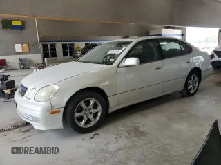 2004 Lexus GS 300 z VIN JT8BD69SX40193573, wystawiony jako Copart lot #55248105 z przebiegiem 244 410 mil mil oraz Szkody całkowita. Historia ofert i sprzedaży dostępna na DreamBid. Obrazek 1.
