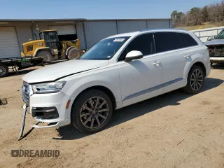 2017 Audi Q7 Premium Plus with VIN WA1LAAF79HD000484, listed as a Copart auction lot 46646565 with 108,265 mi miles and Salvage Title. Bid and sale history available at carsss.com. Image 1.