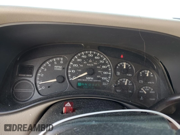 2002 Chevrolet Suburban LS with VIN 1GNEC16Z12J184734, listed as a Copart auction lot 86307774 with 199,773 mi miles and Salvage Title. Bid and sale history available at carsss.com. Image 9.