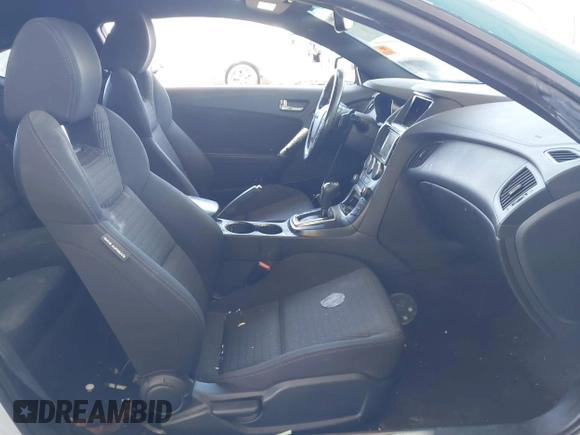 2014 Hyundai Genesis Coupe 2.0T with VIN KMHHT6KD5EU114178, listed as a IAAI auction lot 42392849 with 89,433 mi miles and . Bid and sale history available at DreamBid. Image 5.