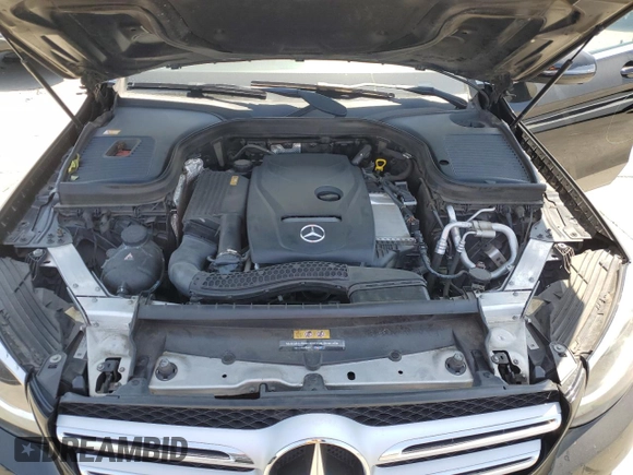2016 Mercedes-Benz GLC 300 with VIN WDC0G4JB5GF091383, listed as a Copart auction lot 59009835 with 94,150 mi miles and Salvage title. Bid and sale history available at DreamBid. Image 12.