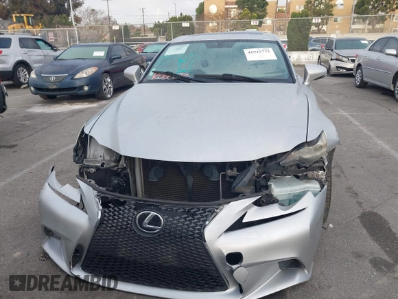 2014 Lexus IS 350 with VIN JTHBE1D28E5007718, listed as a IAAI auction lot 41915732 with 108,492 mi miles and . Bid and sale history available at DreamBid. Image 13.